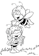Maya an Bee Dathú Ar Líne
